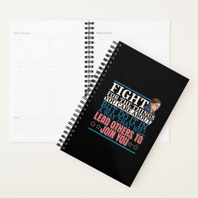 Ruth Bader Ginsburg Lead Others to Join You Planner (Display)