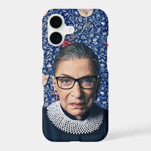 Ruth Bader Ginsburg Medway Tapestry iPhone 17 Case