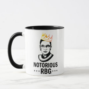 Ruth Bader Ginsburg Mug, Notorious RBG Mug