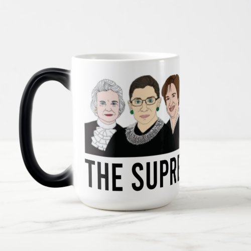 Ruth Bader Ginsburg Mug Supreme Court Women Magic Mug