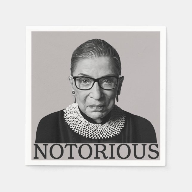Ruth Bader Ginsburg   Napkins (Front)