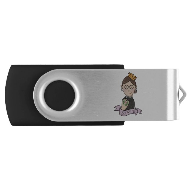 Ruth Bader Ginsburg, notorious RBG Flash Drive (Front)