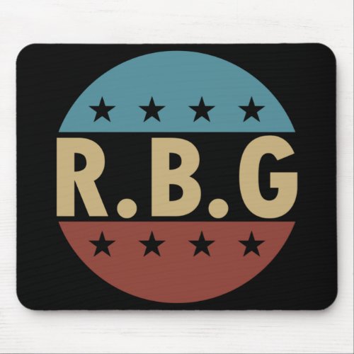 Ruth Bader Ginsburg _ Notorious RBG Mouse Pad