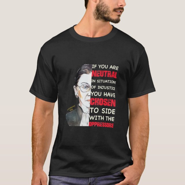 Ruth Bader Ginsburg Notorious RBG  T-Shirt (Front)