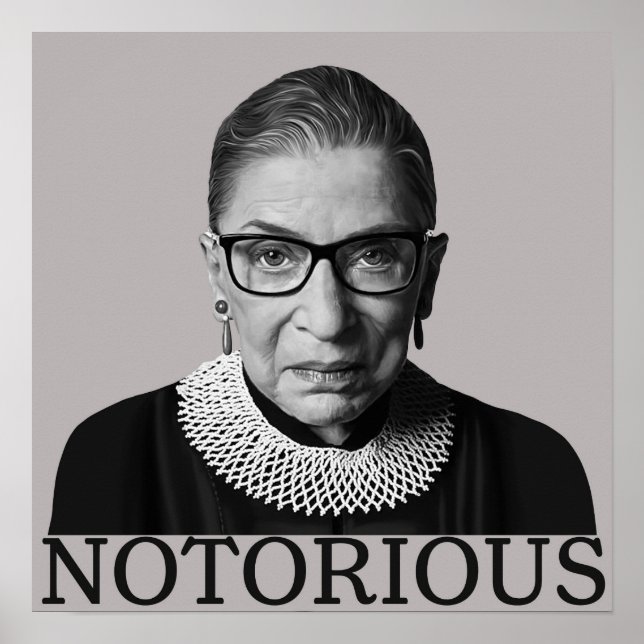 Ruth Bader Ginsburg  Poster (Front)