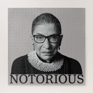 Ruth Bader Ginsburg Poster Jigsaw Puzzle