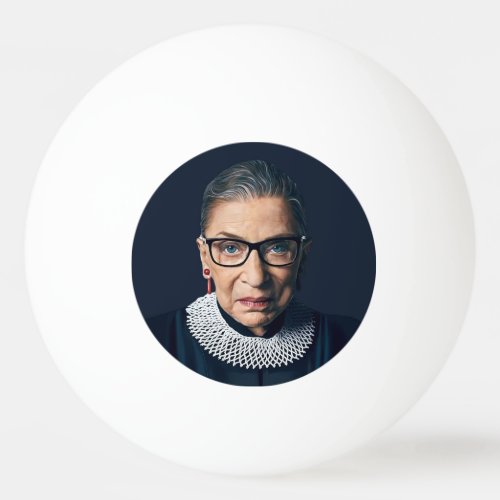 Ruth Bader Ginsburg  Poster Ping Pong Ball