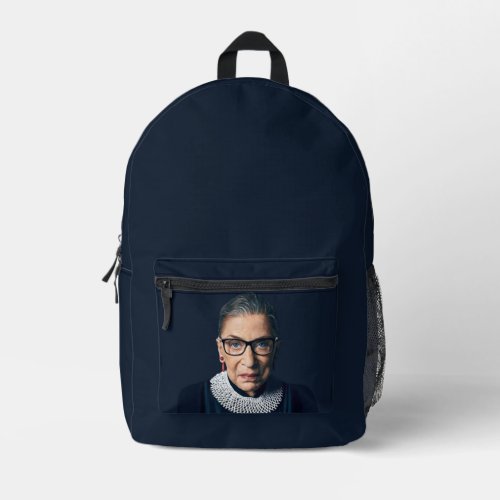 Ruth Bader Ginsburg  Printed Backpack