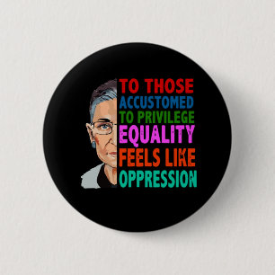 Ruth Bader Ginsburg quote Button