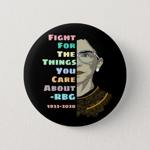 Ruth Bader Ginsburg Quote Button
