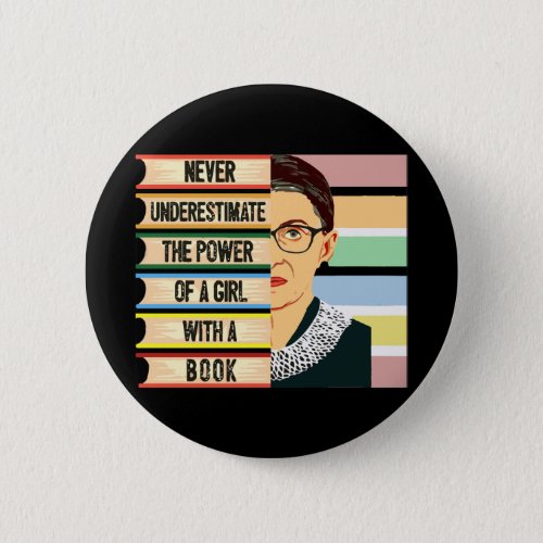 Ruth Bader Ginsburg Quote Button