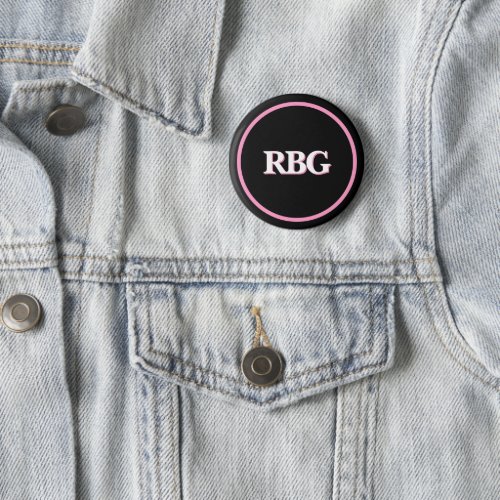 Ruth Bader Ginsburg RBG Button