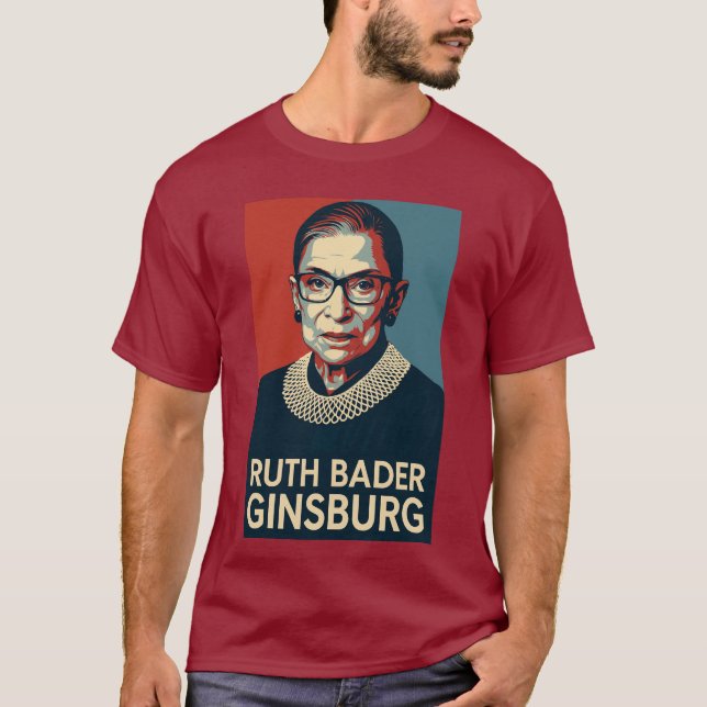 Ruth bader Ginsburg RBG  T-Shirt (Front)
