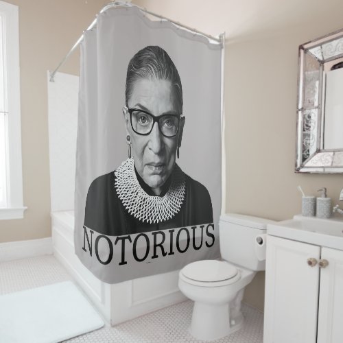 Ruth Bader Ginsburg   Shower Curtain