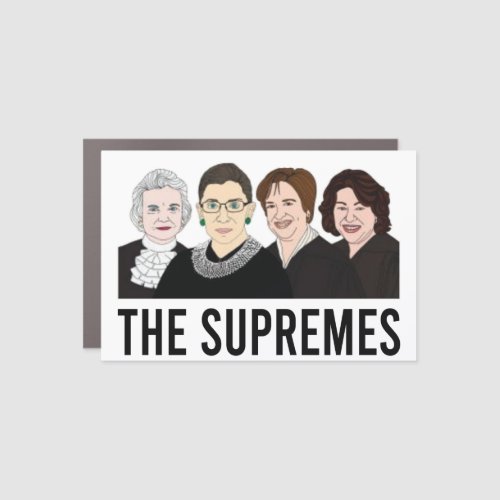 Ruth Bader Ginsburg Supreme Court Women Car Magnet