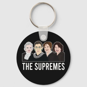 Ruth Bader Ginsburg, Supreme Court Women Keychain