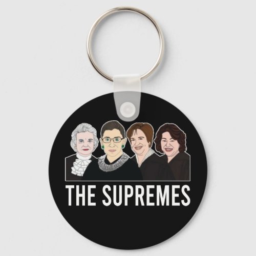 Ruth Bader Ginsburg Supreme Court Women Keychain