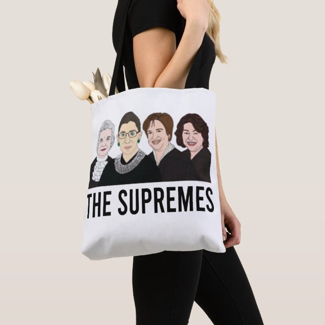 Ruth Bader Ginsburg, Supreme Court Women Tote Bag (Close Up)