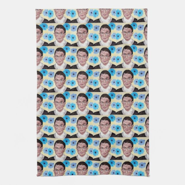 Ruth Bader Ginsburg The Notorious RBG Kitchen Towel (Vertical)