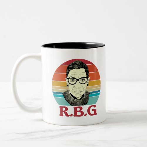 Ruth Bader Ginsburg The Notorious RBG Two_Tone Cof Two_Tone Coffee Mug