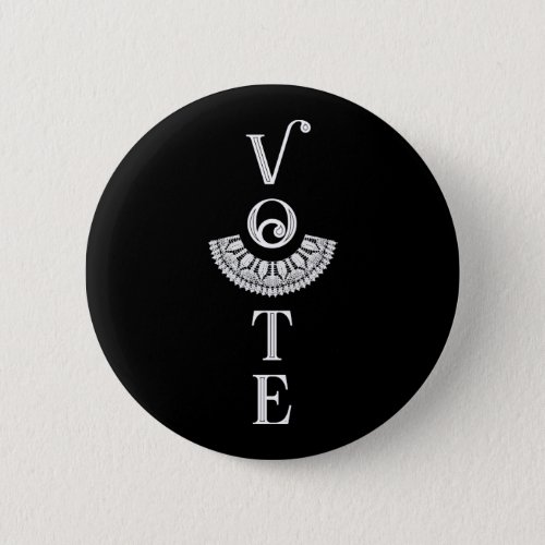 Ruth Bader Ginsburg Vote Button