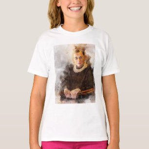 Ruth Bader Ginsburg with Judge Robe Portrait T-Shirt