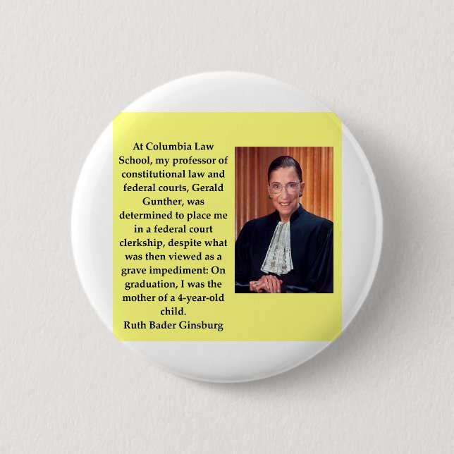 Ruth Bader Ginsburgquote,ruth,bader,ginsburg,scotu Button (Front)