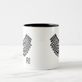 Ruth Bader White Lace Colla, Notorious RBG Two-Tone Coffee Mug (Center)