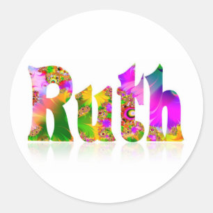Ruth Classic Round Sticker