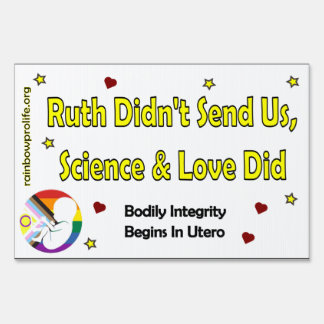 Ruth Didn't Send Us, Science And Love Did Sign