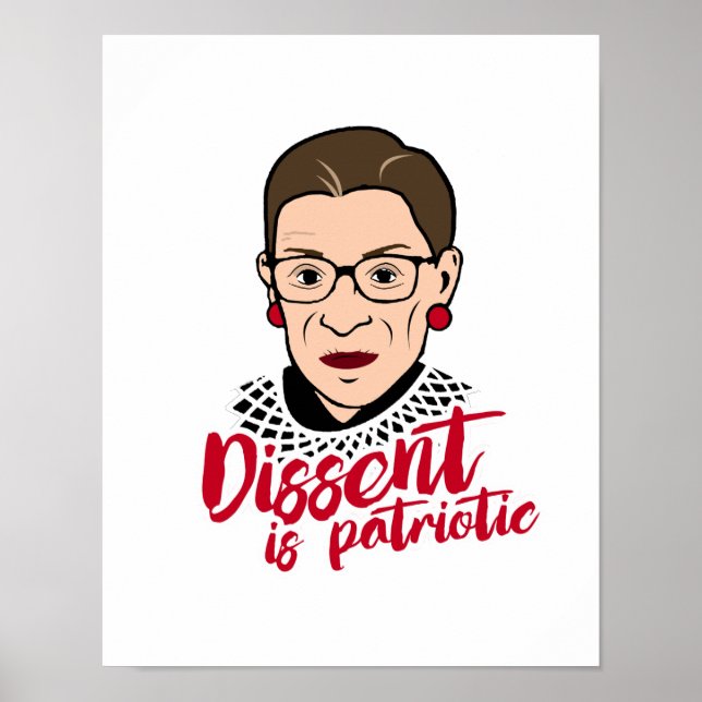Ruth - Dissent is Patriotic --  Poster (Front)