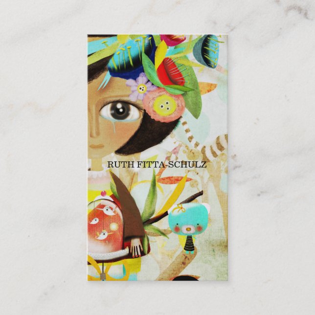 RUTH FITTA SCHULZ BUSINESS CARD (Front)