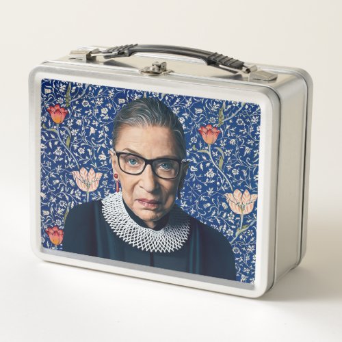 Ruth Ginsburg with Medway Tapestry Metal Lunch Box