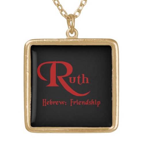 Ruth Necklace
