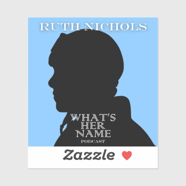 Ruth Nichols Sticker (Sheet)