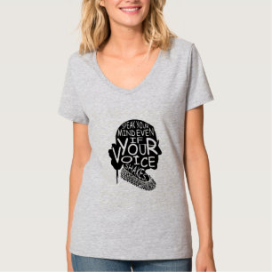 Ruth  Speak Your Mind Even If Your Voice Shakes T- T-Shirt