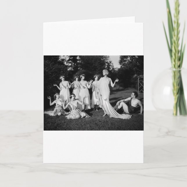 Ruth St. Denis and Shawn Card (Front)