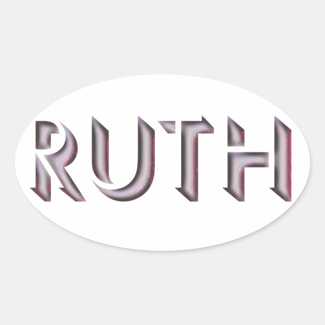 Ruth sticker name (Front)