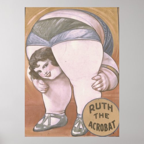 Ruth The Acrobat Poster