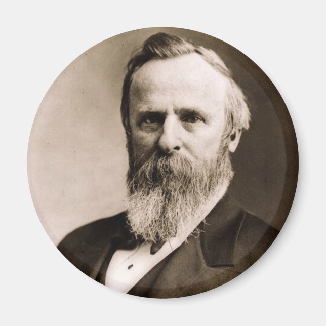 Rutherford B. Hayes 19 Magnet (Front)