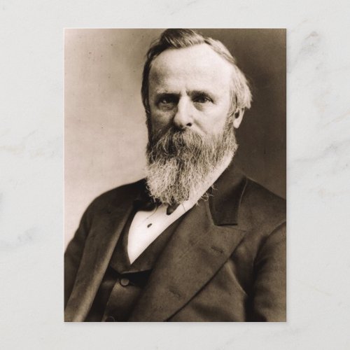 Rutherford B Hayes 19 Postcard