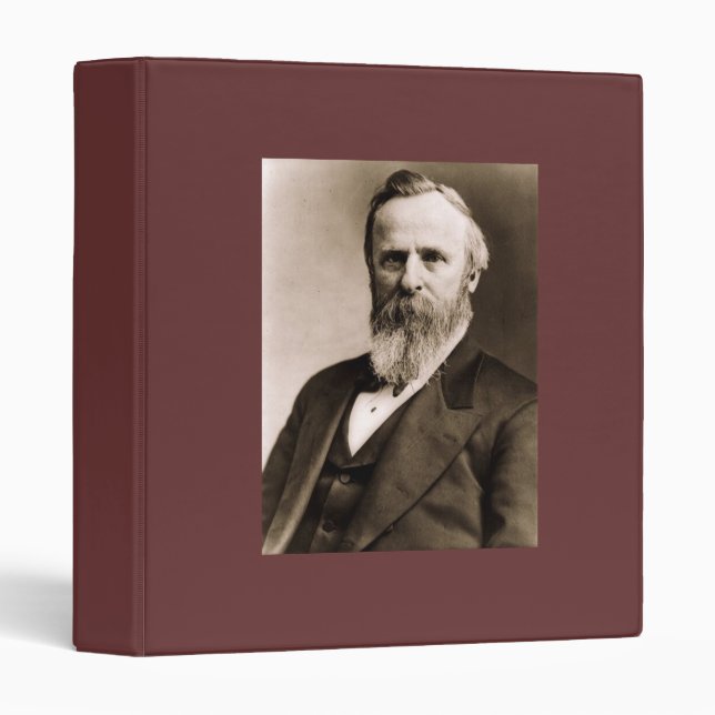 Rutherford B. Hayes 19th President 3 Ring Binder (Front/Spine)