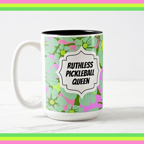 Ruthless Pickleball Queen Mug