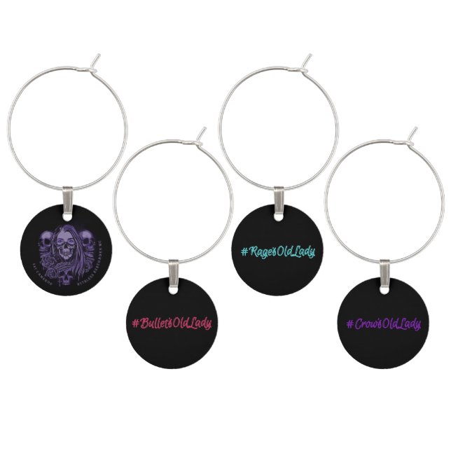 Ruthless Renegades Wine Charms (Staggered)