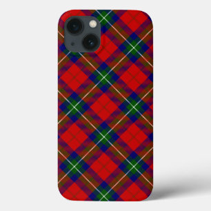 Ruthven tartan red green blue plaid iPhone 13 case