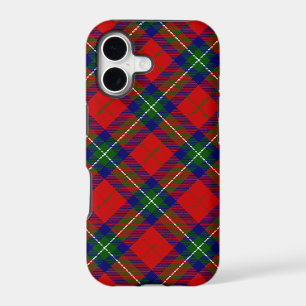 Ruthven tartan red green blue plaid iPhone 17 case