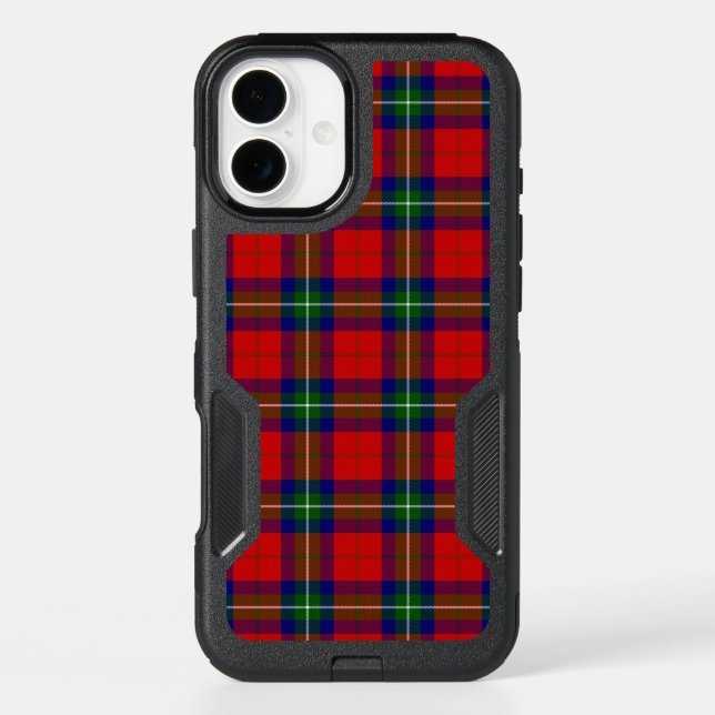 Ruthven tartan red green blue plaid otterbox iPhone case (Back)