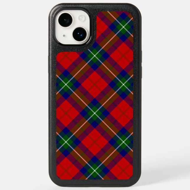 Ruthven tartan red green blue plaid otterbox iPhone case (Back)