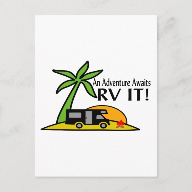 RV Adventure Postcard (Front)