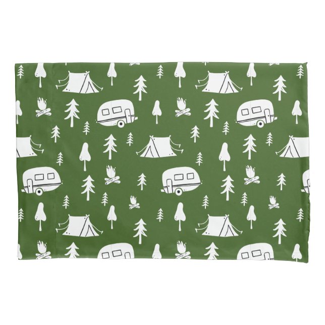 RV and Camping Love Perfect Camping  Pillow Case (Front)